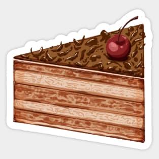 Black Forest Cake Sticker